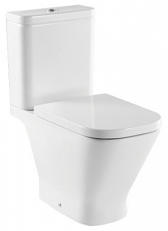 Унитаз Компакт Roca GAP   Сиденье микролифт(__)