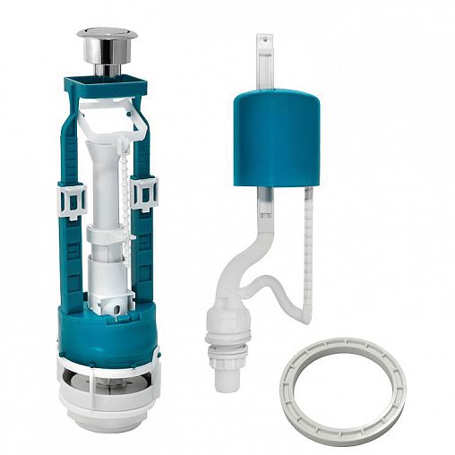 Арматура унив. кнопка хром ниж. подк. СБ1-НпрНРФ-А-В (ИнкоЭр)