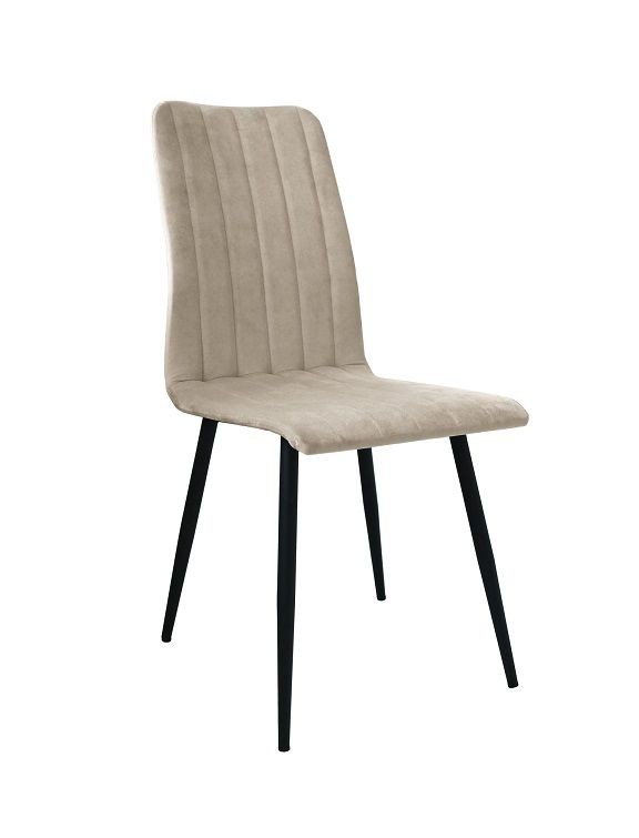 Кресло ПРИНСТОН каркас черный, конфетти Крем