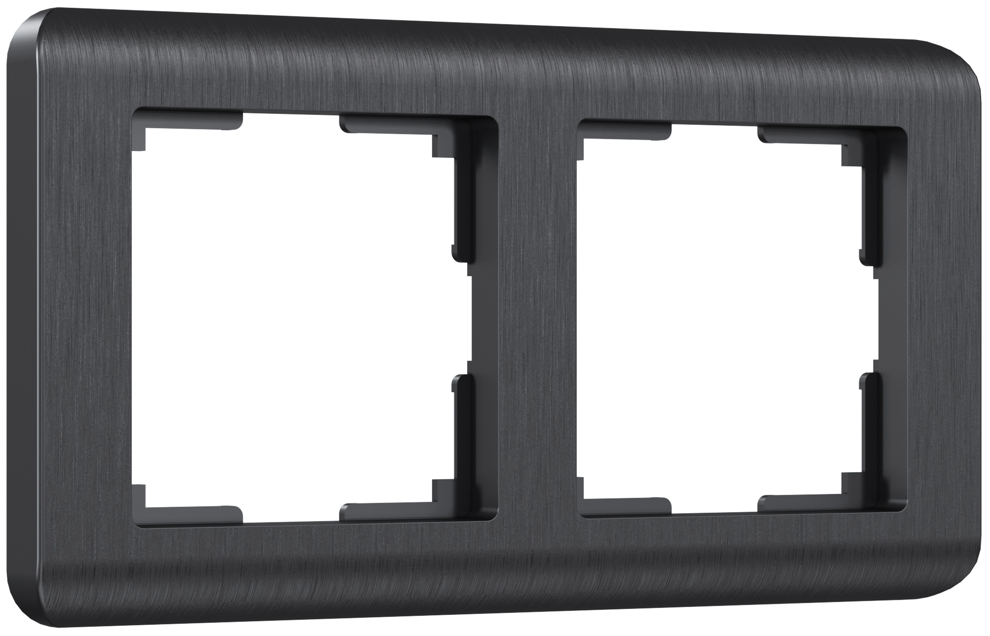 Рамка Stream Гарфит 2-х местная W0022104 (10)