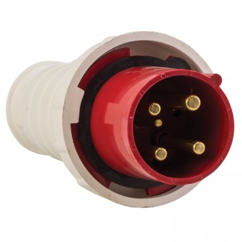 Вилка 034 3Р+РЕ 63А 380В IP67 EKF PROxima