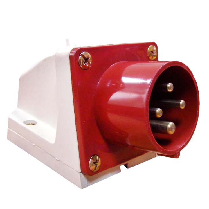 Вилка стац. 524 3Р+РЕ 32А 380В IP44 EKF (10)