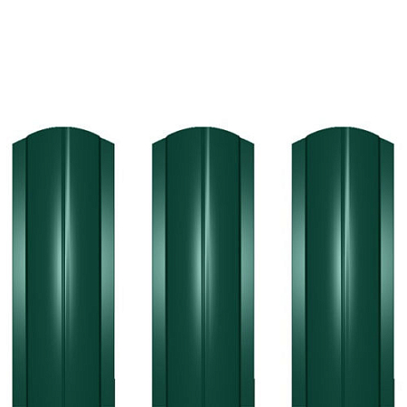 Штакетник металлический МП ELLIPSE-О 19х126 (ПЭ-01-6005-0.45) 1,5*0,126 зеленый мох  (1шт=0,189м2)