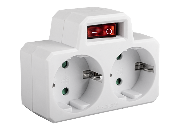 Адаптер / Разветвитель Разветвитель JAZZway AD-2GS