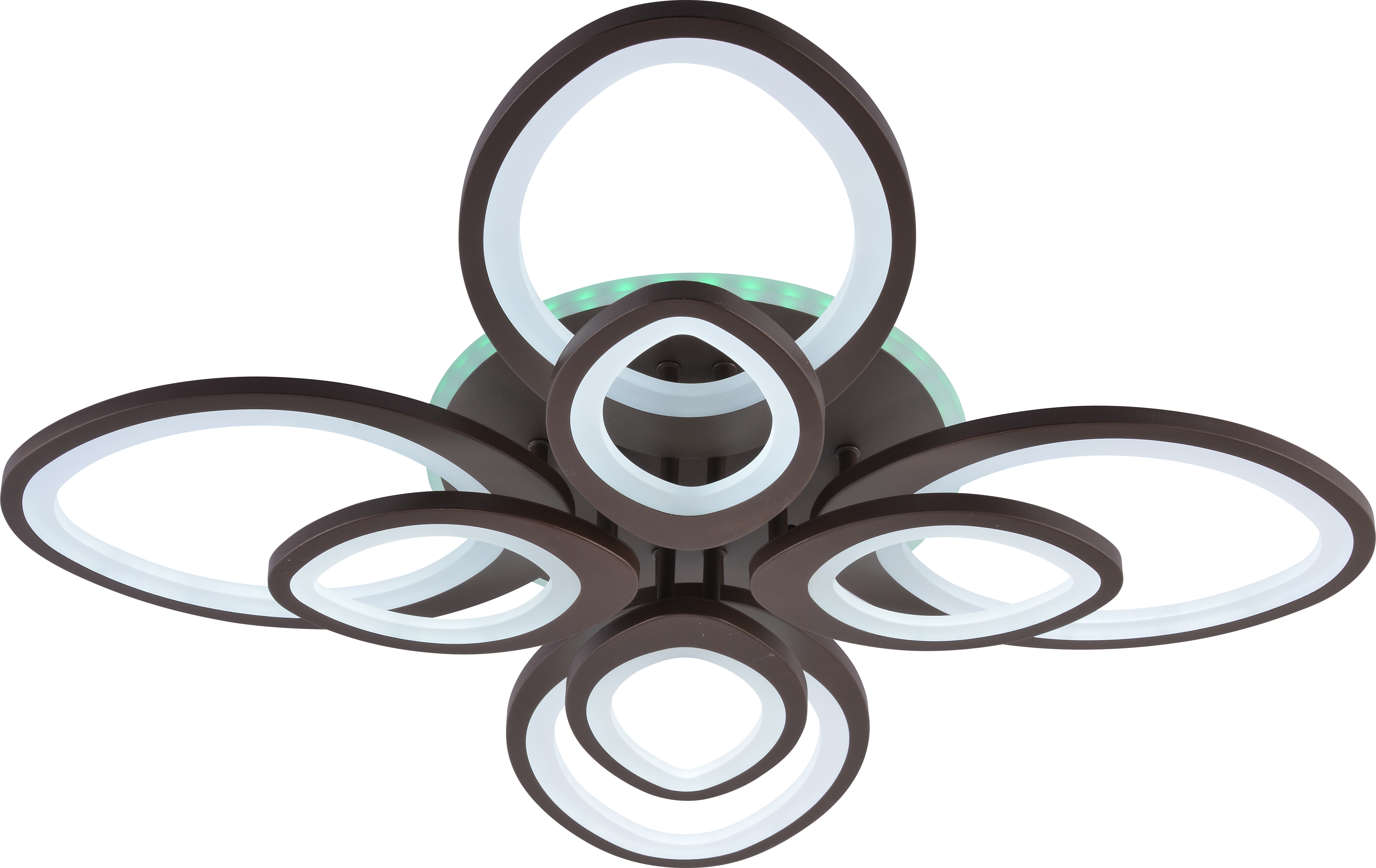 Светильник AU61632/4+4 COF RGB LED Кофе 189+8W ПДУ 745*120**