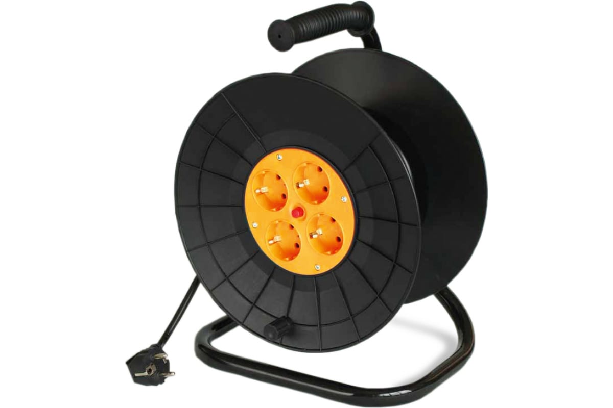 Удлинитель на катушке УСКМ 3*1.5 мм/30м з/к, КГ, IP44, Спутник