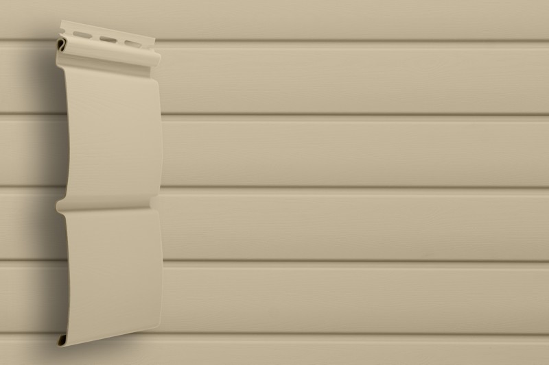 Сайдинг GrandLine Amerika D4,8 Блок-хаус Бежевый 3,0 х 0,244, (22)