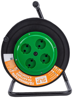 Удлинитель хозяйственный УХ-16-4-50-К (ПВС 2х1,5)