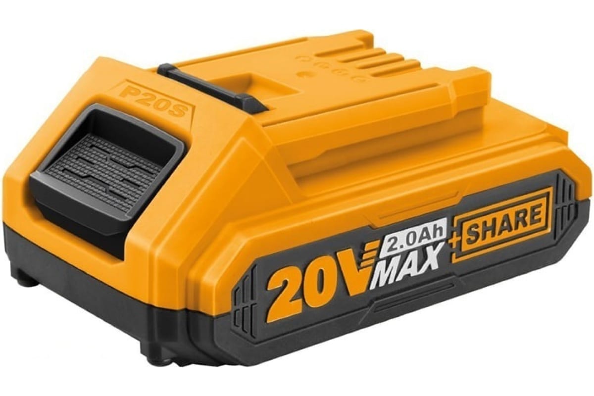 Аккумулятор INGCO FBLI20011,20В, Li-Ion, 2Ah, Индикатор заряда (1)
