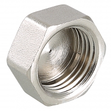 Заглушка никелированная резьбовая VALFEX ВР 3/4" (280/10)