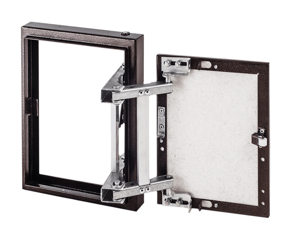 Люк под плитку на петле, окрашенный металл, 200х300 (1)