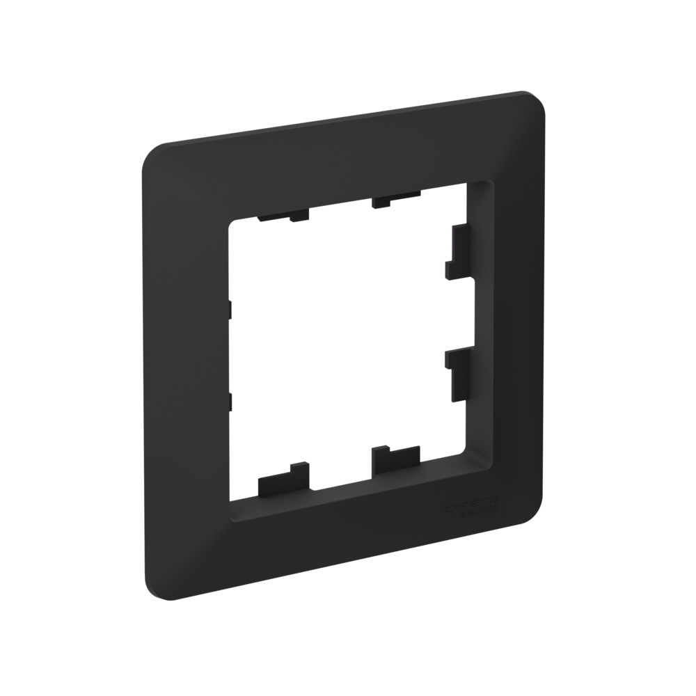 Рамка 1-м AtlasDesign Air карбон/дым. черн. SE ATN221001 (10)