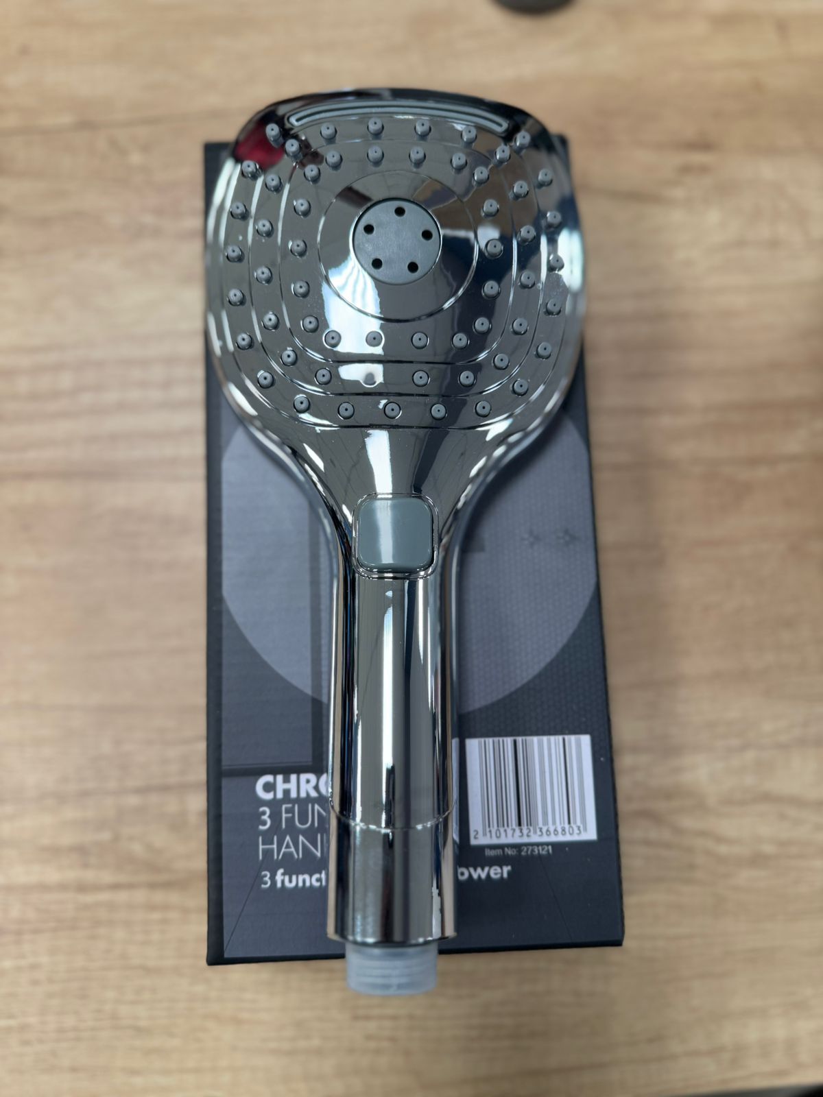 Душевая лейка 3 режима 120*120 мм (273121)