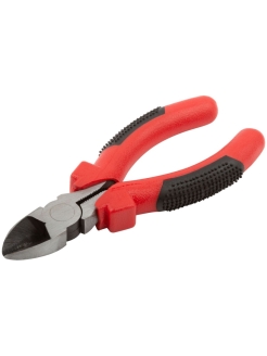 Бокорезы красно-черные ручки 175мм, (6/60)