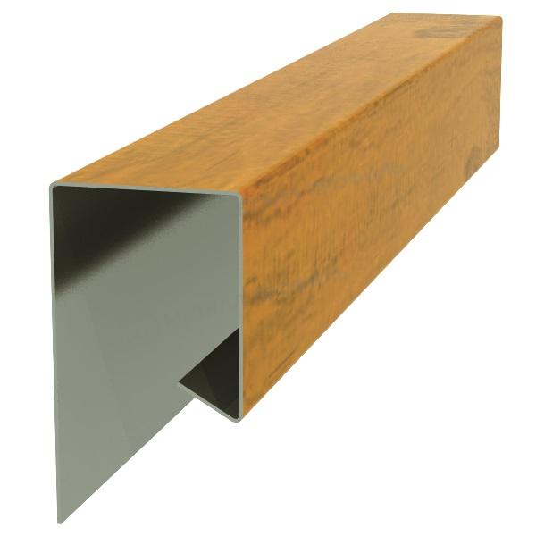 Планка завершающая сложная 30*25*3000 (ЭС-01-Сосна-0.5)