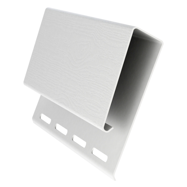 Наличник GrandLine Белый (J профиль широкий), 3,05м (20)