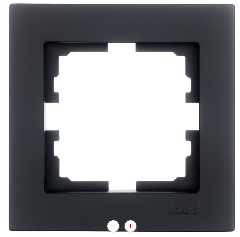 Чёрный бархат рамка 1-ая горизонтальная б/вст 742-4200-146 VESNA  (20)