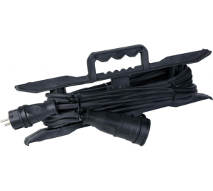 Удлинитель силовой АТОМ/АТЛАНТ КГ 4000 Вт на рамке 10м (c/зазем)