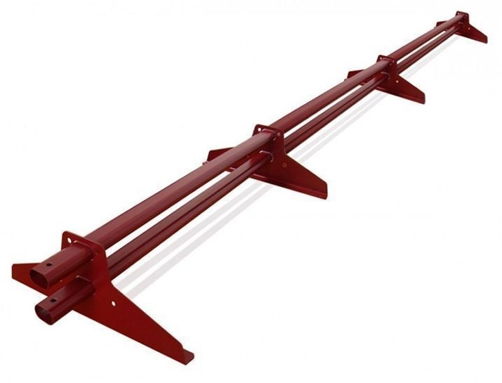 Снегозадержатель трубчатый (3000 мм.) красные