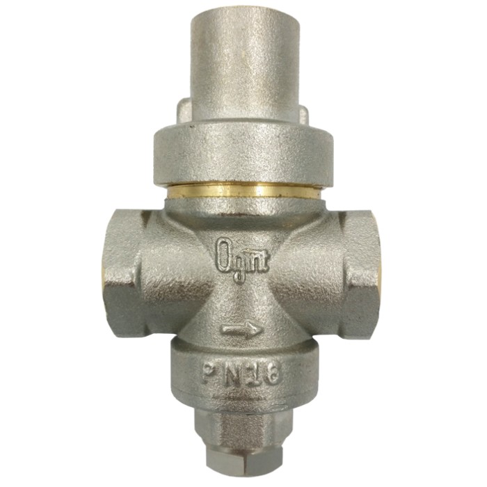 Регулятор давления 1/2 с отводом для манометра латунный(__)