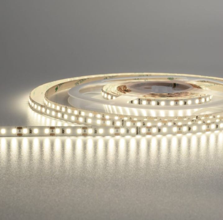 Светодиодная лента WOLTA Decor WLS2835-24W/6500/12H240-01 SMD2835 24Вт 6500К 12В IP20 3400лм/м ( _ )