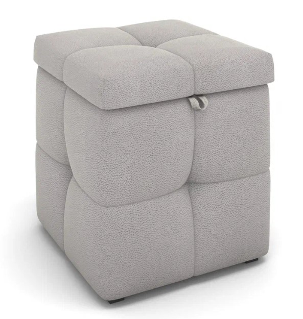 Пуф Деко MERCURY light grey