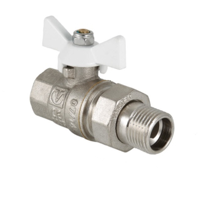 227 VT Кран шаровой со сгоном вн-нар 1/2  (10/36)