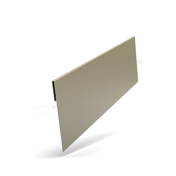 Планка завершающая 65х3000 (ПЭ-01-1014-0.45) слоновая кость