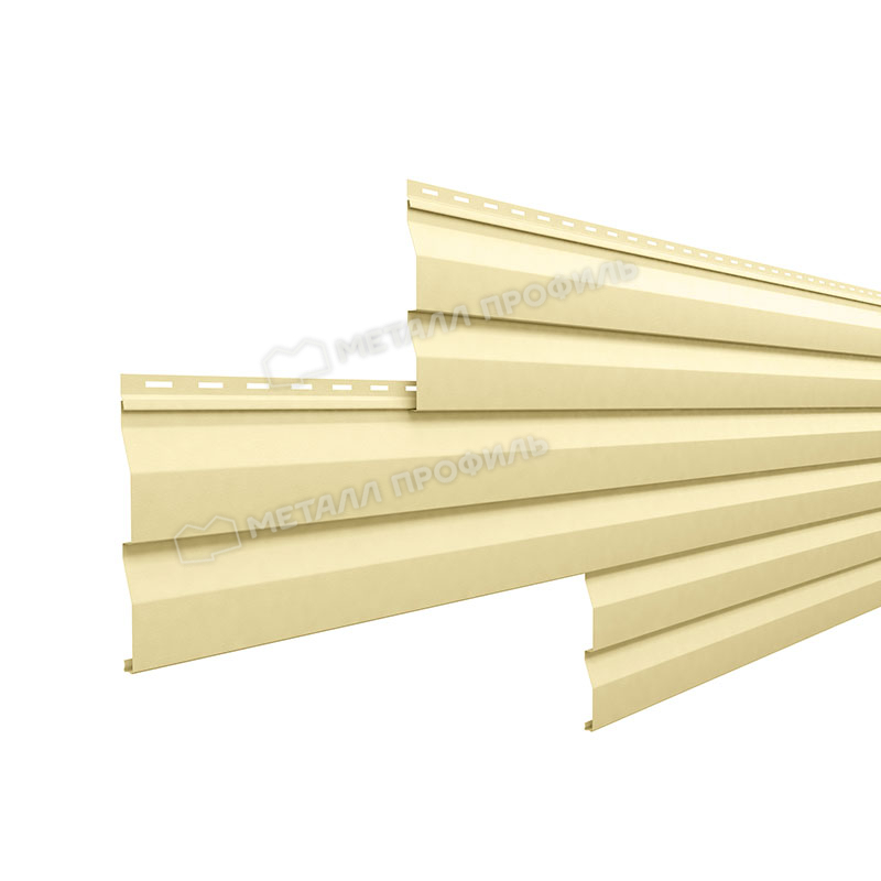 Сайдинг МП СК-14*226 (ПЭ-01-1014-0,45) слоновая кость 0,260*3,0м. (1шт=0,78м2)