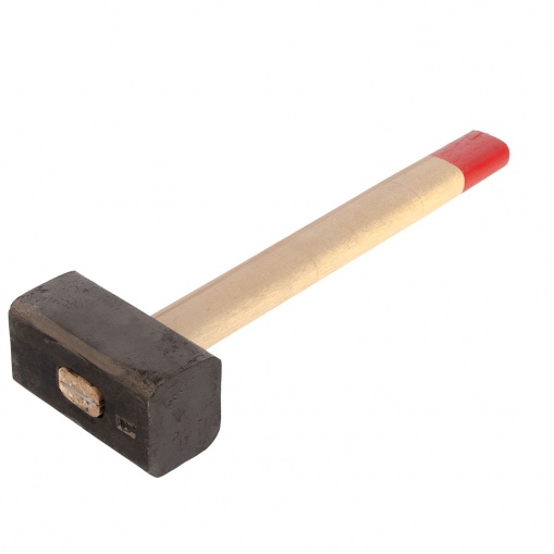 Кувалда, 5000 г, кованая головка, деревянная рукоятка 650 мм // Сибртех (4)