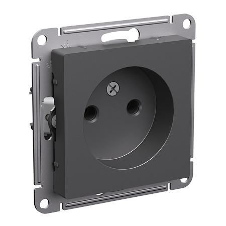 Базальт розетка AtlasDesign 16А без заземл. без шторок механизм SE ATN001441 (5)