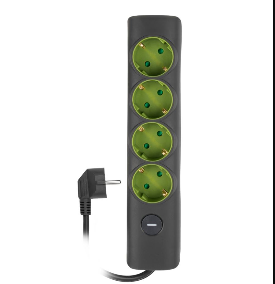 Удлинитель (Китай) Удлинитель JAZZway ET-04-140G (4 x 1,4) заземл., выкл.