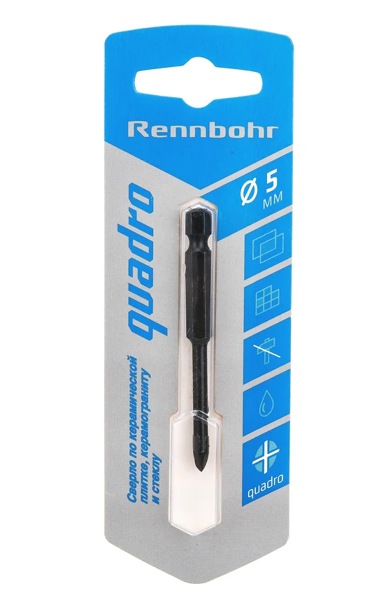 Сверло по керамике  6,0мм "RB" Quadro