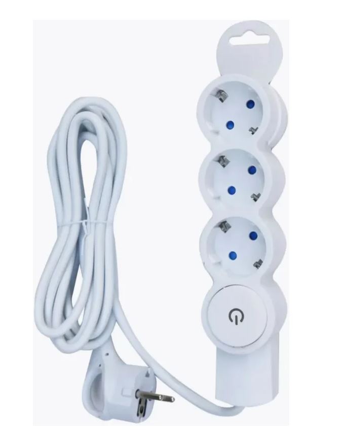 Сетевой удлинитель Mi303 CE 3*1.00мм 4,5м, Спутник