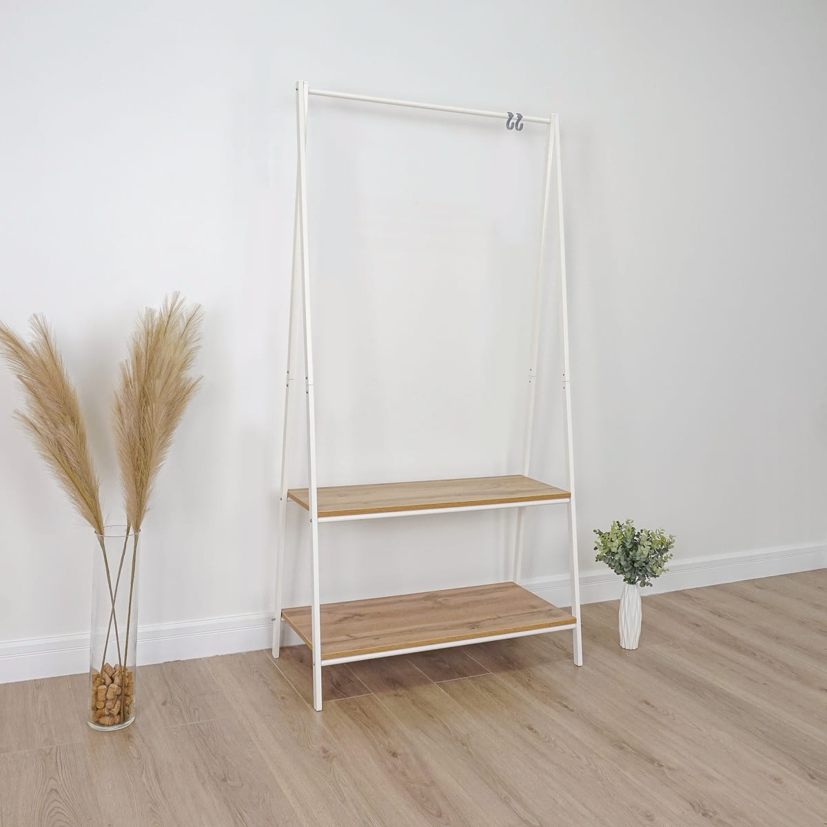 Вешалка гардеробная "Алабама 32"  (Белый)