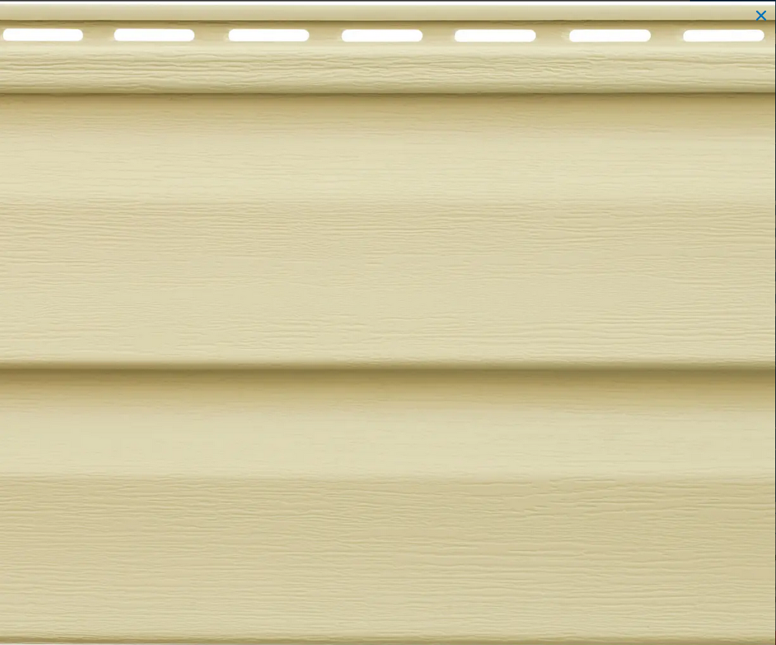 Сайдинг Альта профиль "Аляска" Классик Виниловая ИВОРИ 3,00х0,205м (20)