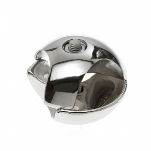 Держатель краб для 2-х труб Tech-Krep, хром, правый (1 шт) (5)