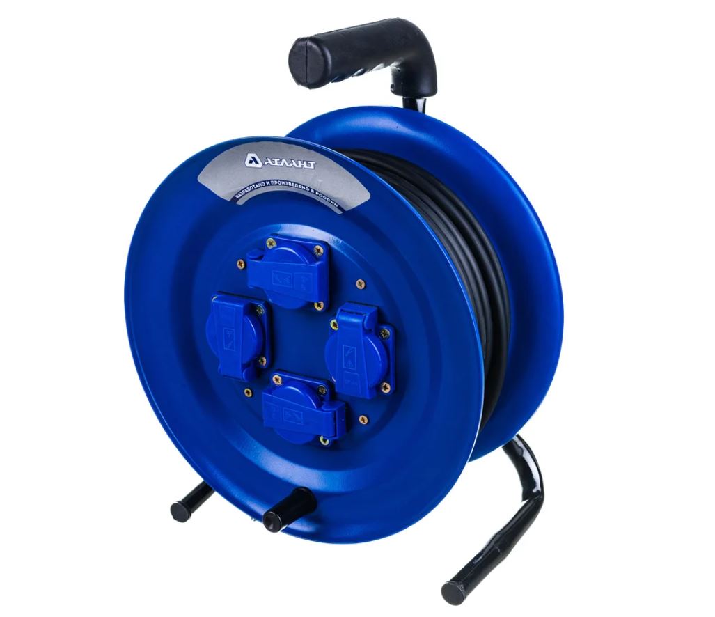 Удлинитель силовой Атлант КГ 3х2,5 20м на катушке IP44