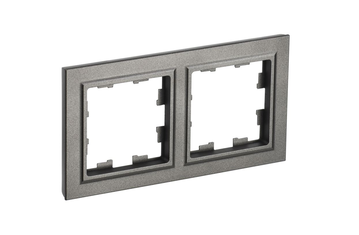 Шампань рамка 2 поста РУ-2-БрШ