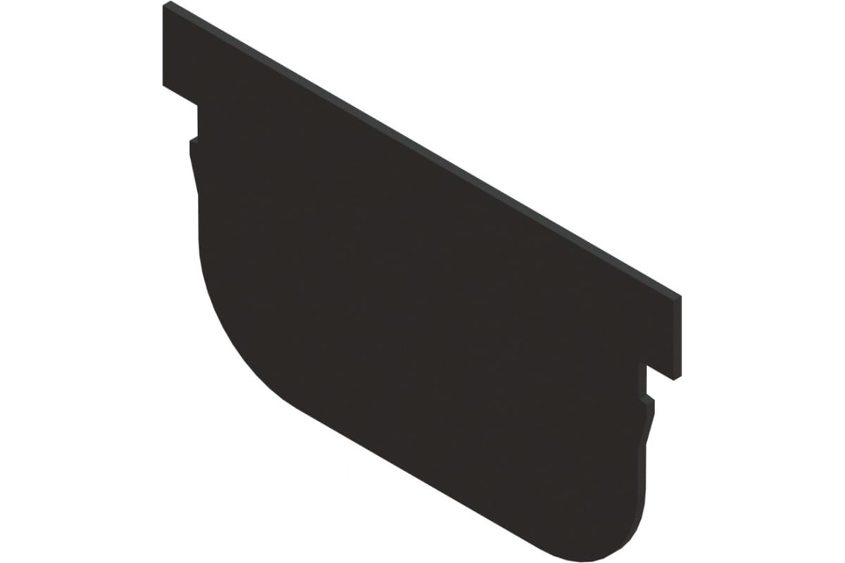 Торцевая заглушка с пазами, для лотка DN100 Н70 SP