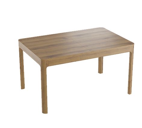 Стол Аполло дуб коньяк/дуб коньяк