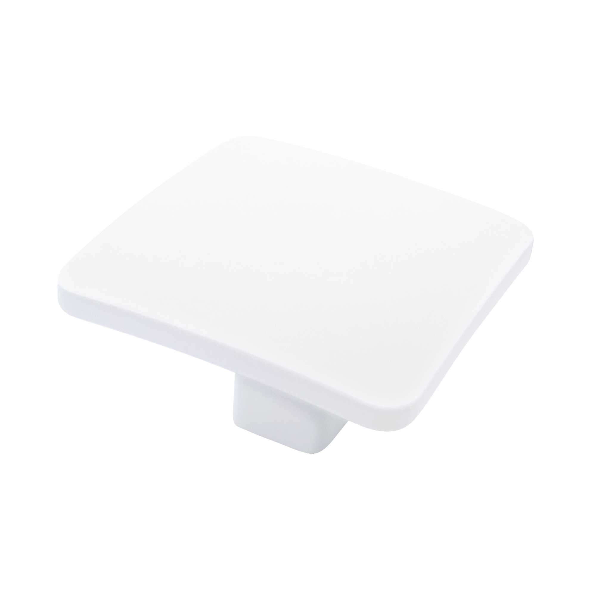 Ручка-кнопка MARLOK пластик. 88WH (белый) (250)