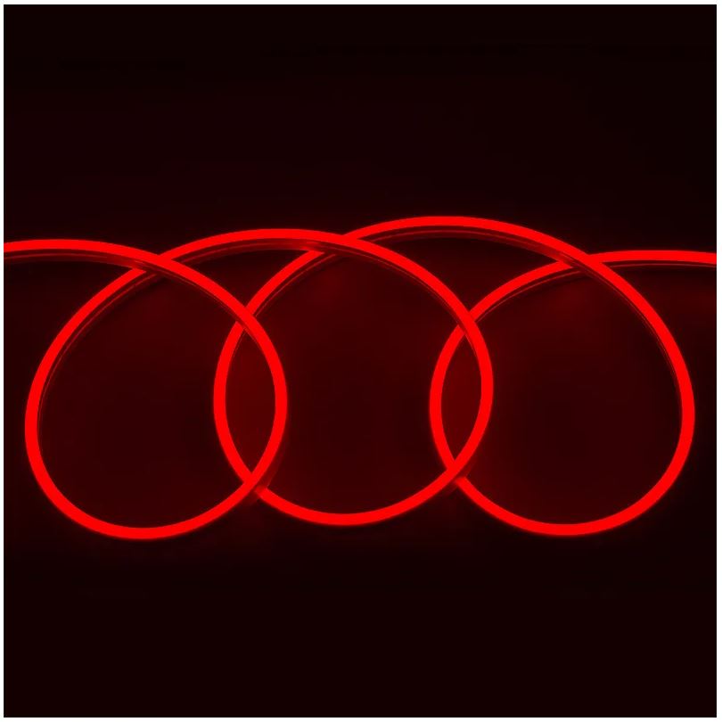 Лента "Гибкий Неон" GLS-2835-120-9.6-12-NL-IP67-R катушка 50м