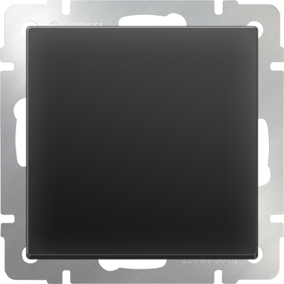 Выключатель Черный мат Скрытой установки 1 клав Werkel W1110008 (10)