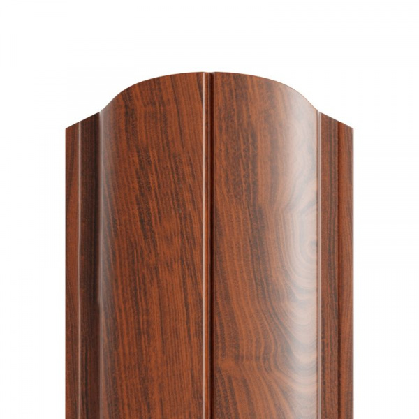 Штакетник металлический МП ELLIPSE-O 19х126 (ECOSTEEL-01-Сосна-0.5) 1,8*0,126(1шт=0,227м2)