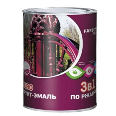 Грунт-эмаль по ржавчине Белый Профи 2кг Olecolor Глянц. (6) купить в интернет магазине Вегос-М в Чите