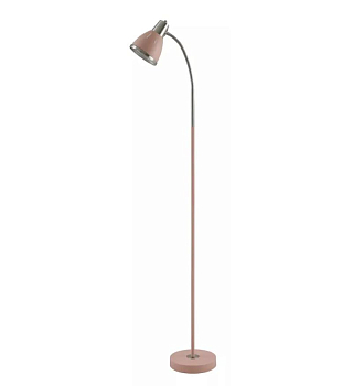 Светильник напольный под лампу накаливания, Е 27, 60 Вт, 220-240 В.НТ-851 RN розовый