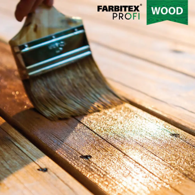 Состав защитно-красящий для древесины быстросохнущий Гавань (9 л) Farbitex Profi Wood купить в интернет магазине Вегос-М в Чите